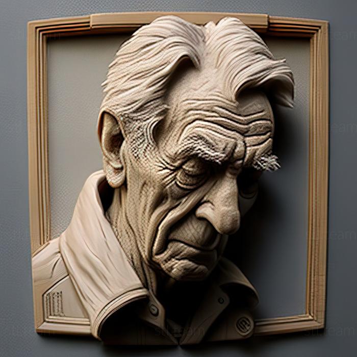 3D model George Segal American artist (STL)